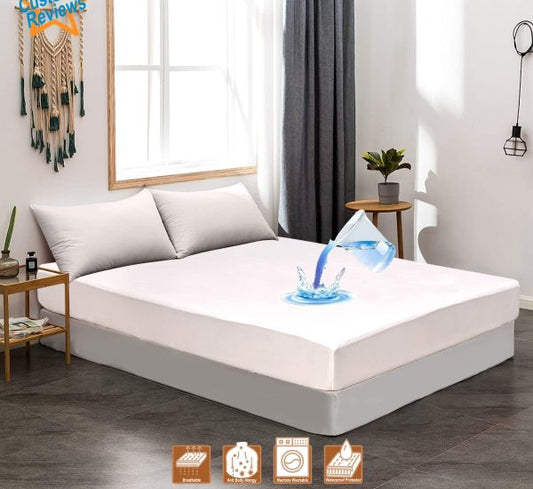 100% Waterproof Mattress Protector Cover - Dezer Mart