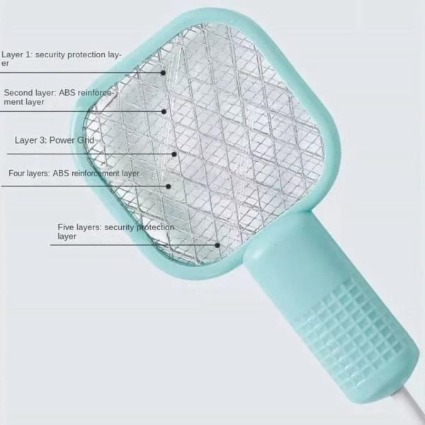 Mini Usb Electric Racket Mosquito Racket - Dezer Mart